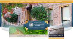 Desktop Screenshot of annunciation-school.org